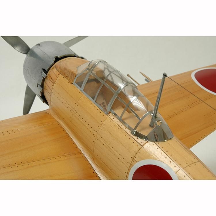 木製模型 零戦(1/24スケール・全長 378mm・完成重量 700g 木製模型 零戦(1/24スケール・全長 378mm・完成重量 700g