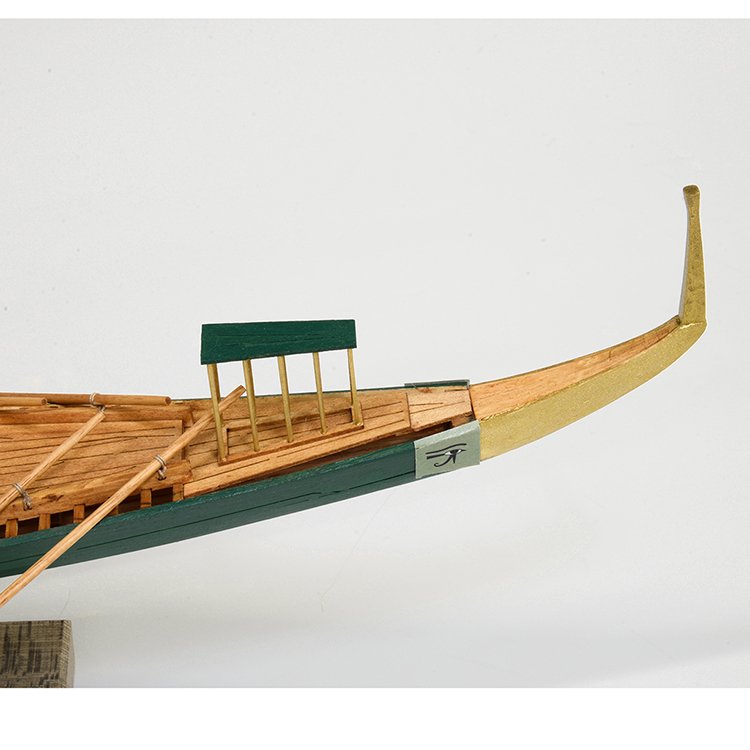 ウッディジョー <br>木製帆船模型 72 太陽の船 レーザーカット加工