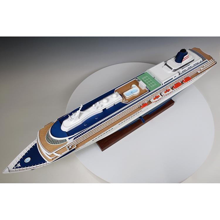 木製模型 飛鳥Ⅱ(1/350スケール・全長 688mm・完成重量 1,350g 木製模型 飛鳥Ⅱ(1/350スケール・全長 688mm・完成重量 1,350g