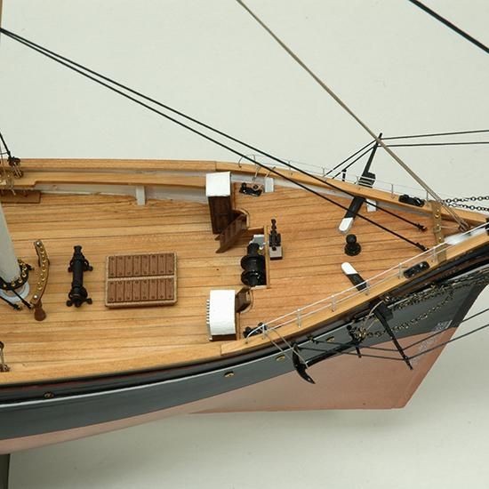 木製帆船模型 1/100カティサーク 帆なし(1/100スケール・全長 木製帆船模型 1/100カティサーク 帆なし(1/100スケール・全長