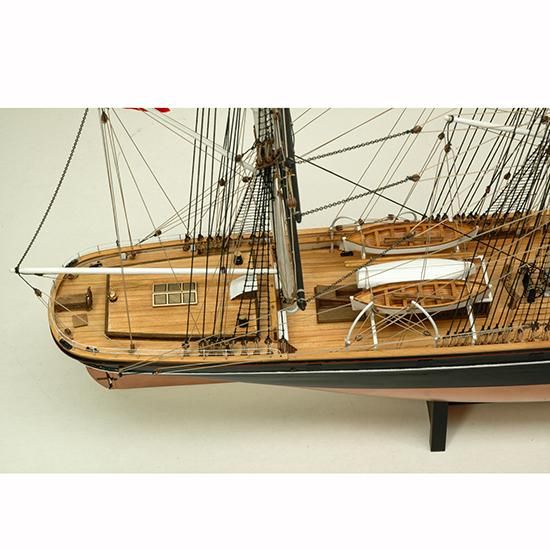 木製帆船模型 1/100カティサーク 帆なし(1/100スケール・全長 木製帆船模型 1/100カティサーク 帆なし(1/100スケール・全長