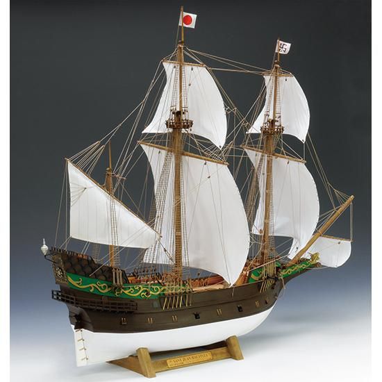 木製帆船模型 サン・ファン・バウティスタ（1/80スケール・全長 710mm 