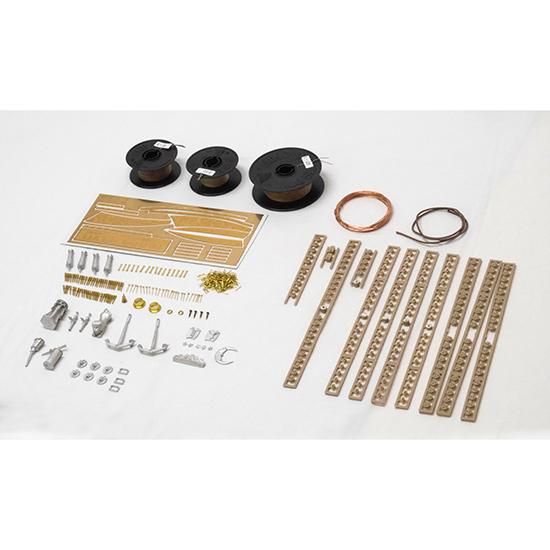 木製帆船模型 ハーフムーン(1/40スケール・全長 730mm・完成 木製帆船模型 ハーフムーン(1/40スケール・全長 730mm・完成