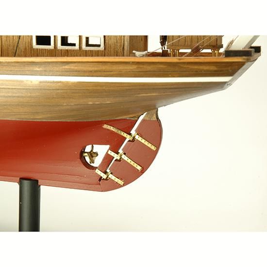 木製帆船模型 忍路丸 帆付(1/70スケール・全長 690mm・完成重量 木製帆船模型 忍路丸 帆付(1/70スケール・全長 690mm・完成重量