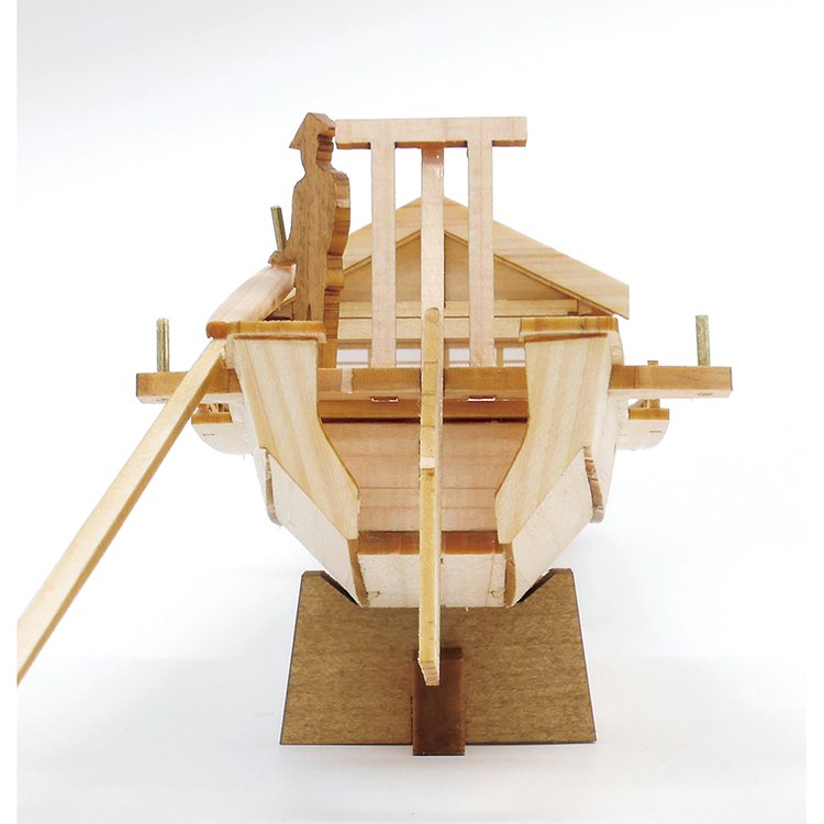 ウッディジョー 1/24 和船 屋形船 やかたぶね 木製模型 組立キット