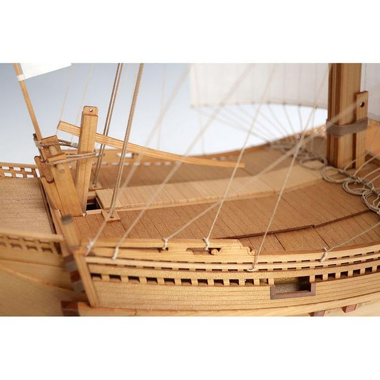 木製和船模型 北前船（きたまえぶね）（1/72スケール・全長
