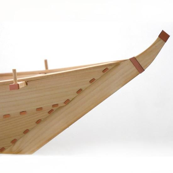 木製和船模型 屋形船(1/24スケール・全長 640mm・完成重量 320g 木製和船模型 屋形船(1/24スケール・全長 640mm・完成重量 320g