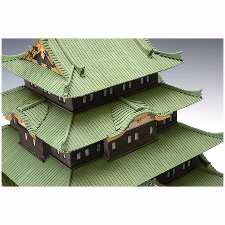 木製建築模型 江戸城(1/150スケール・全長 400mm・完成重量 木製建築模型 江戸城(1/150スケール・全長 400mm・完成重量