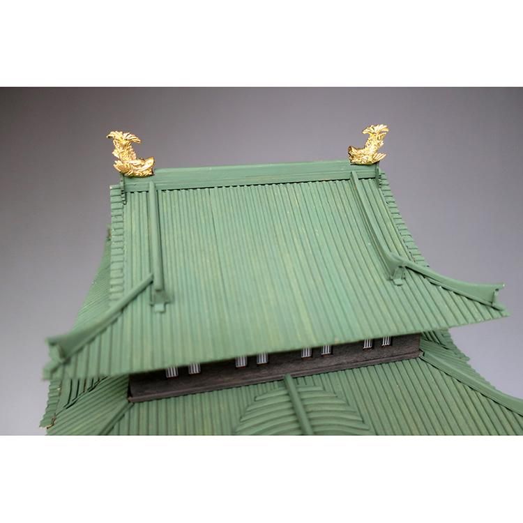 木製建築模型 江戸城(1/150スケール・全長 400mm・完成重量 木製建築模型 江戸城(1/150スケール・全長 400mm・完成重量