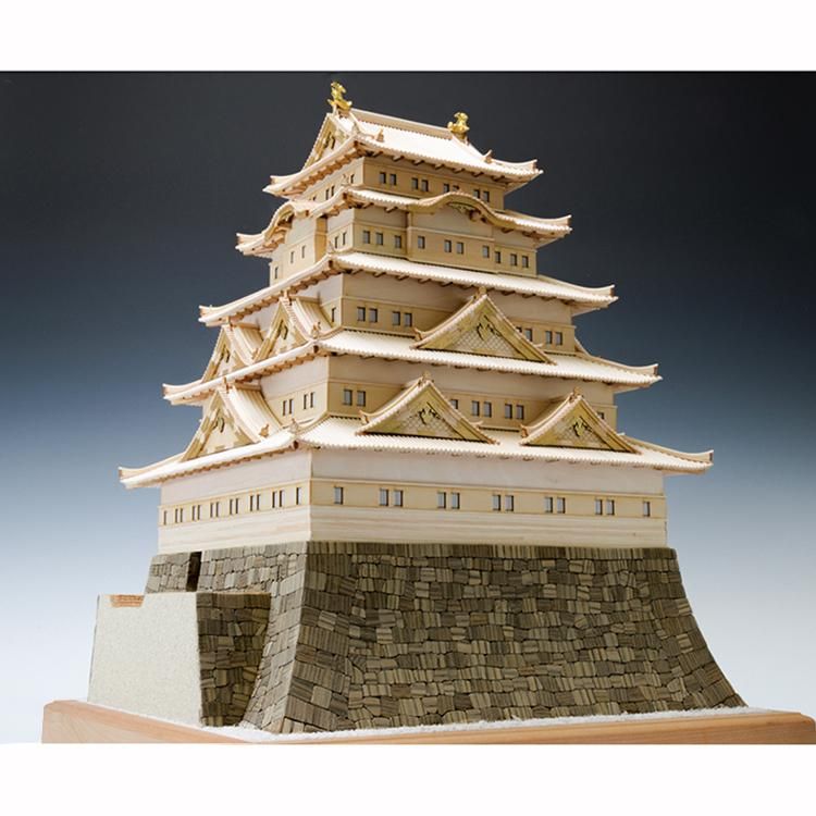 木製建築模型 江戸城(1/150スケール・全長 400mm・完成重量 木製建築模型 江戸城(1/150スケール・全長 400mm・完成重量
