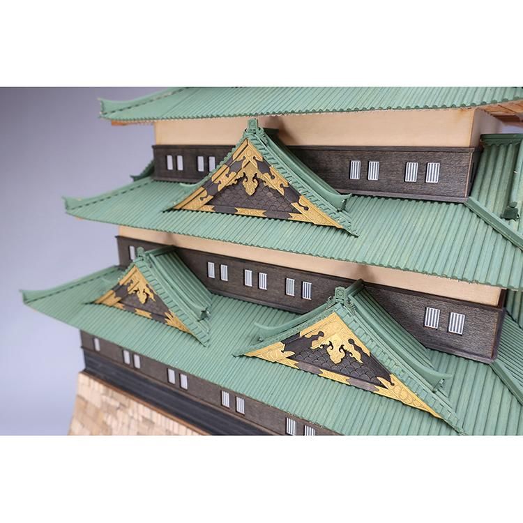 木製建築模型 江戸城(1/150スケール・全長 400mm・完成重量 木製建築模型 江戸城(1/150スケール・全長 400mm・完成重量