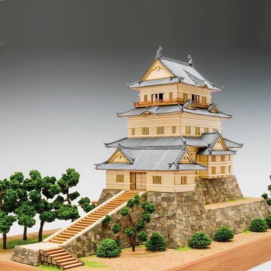 適切な価格 1/150 小田原城 【公式】ウッディジョーオンラインショップ - 建築物