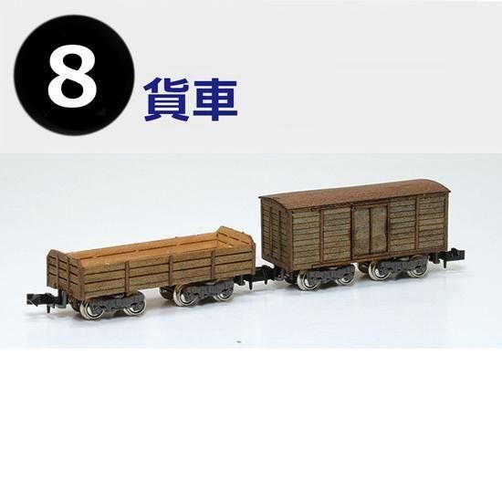 懐かしの木造電車 No.8 木造貨車 - 【公式】ウッディジョー