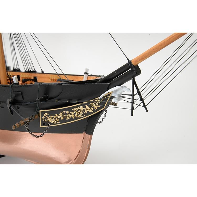 木製帆船模型 黒船 サスケハナ 縮帆タイプ(1/120スケール・全長 木製帆船模型 黒船 サスケハナ 縮帆タイプ(1/120スケール・全長