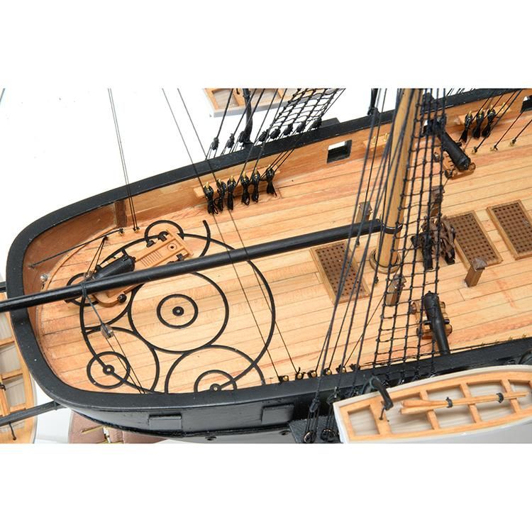 木製帆船模型 黒船 サスケハナ 縮帆タイプ(1/120スケール・全長 木製帆船模型 黒船 サスケハナ 縮帆タイプ(1/120スケール・全長