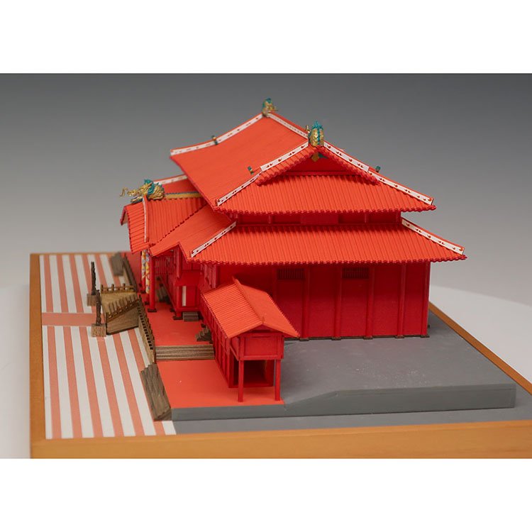 Tohikaウッディジョー 150 首里城 木製模型 組み立てキット ブロック