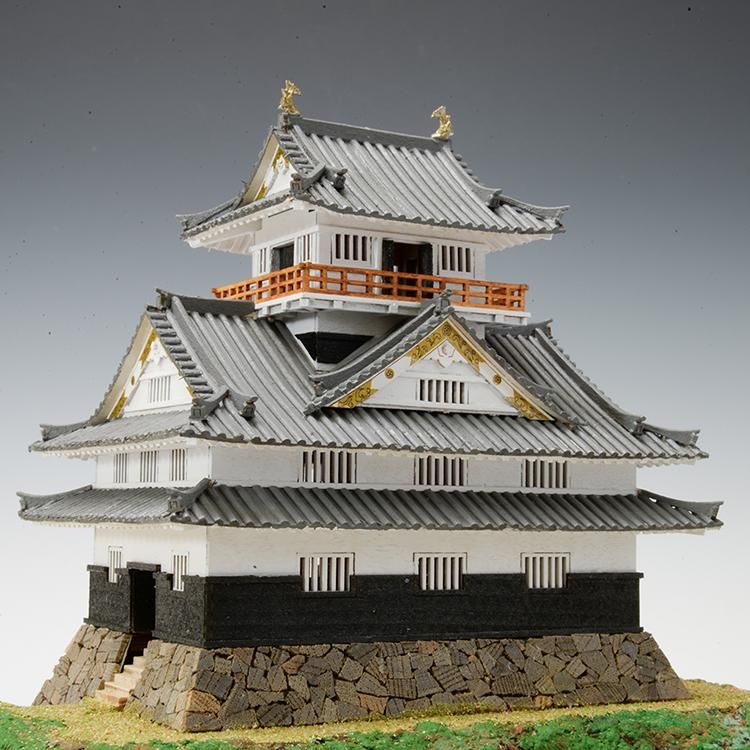 木製建築模型 岐阜城(1/150スケール・全長 300mm・完成重量 木製建築模型 岐阜城(1/150スケール・全長 300mm・完成重量