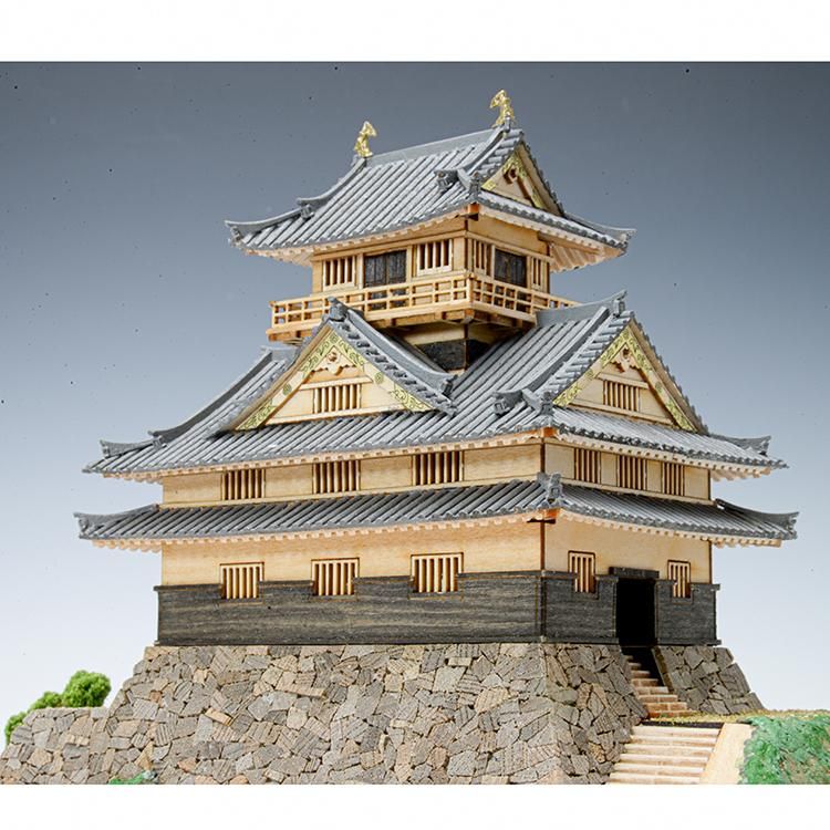 木製建築模型 岐阜城(1/150スケール・全長 300mm・完成重量 木製建築模型 岐阜城(1/150スケール・全長 300mm・完成重量