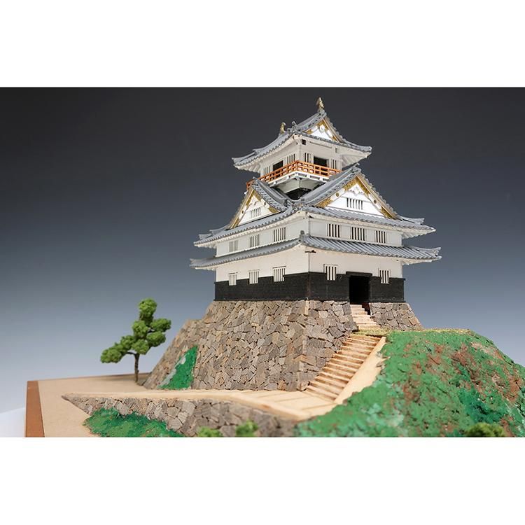 木製建築模型 岐阜城(1/150スケール・全長 300mm・完成重量 木製建築模型 岐阜城(1/150スケール・全長 300mm・完成重量