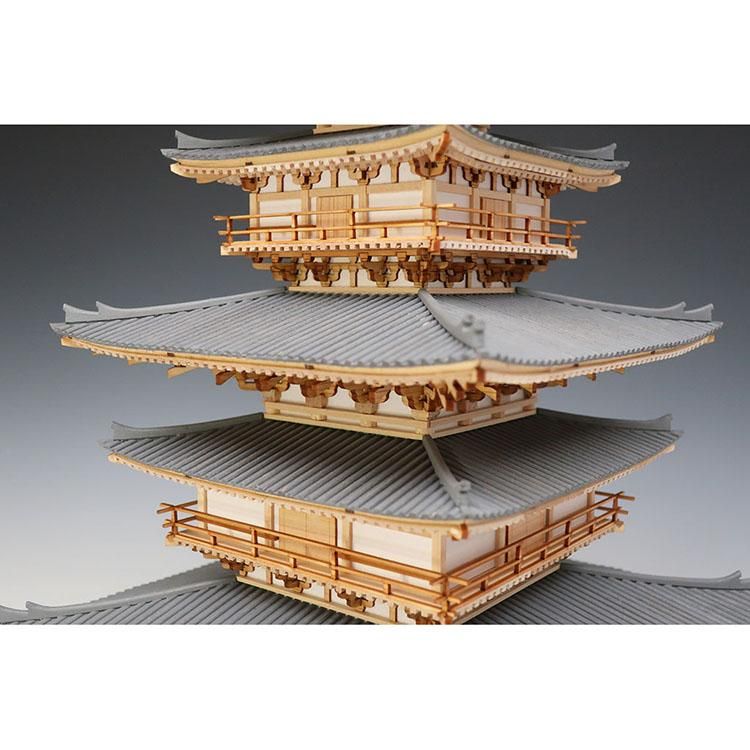 1/75 久能山 東照宮 楼門 白木タイプ - 【公式】ウッディジョー 1/75 久能山 東照宮 楼門 白木タイプ - 【公式】ウッディジョー