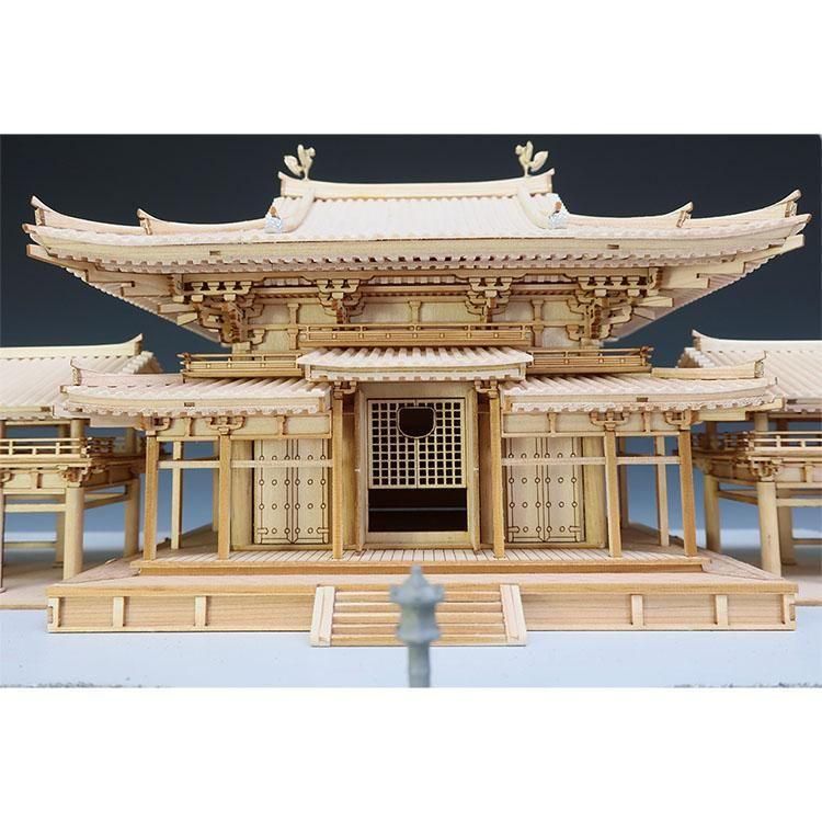 Amazon | ウッディジョー 1/75 平等院 鳳凰堂 木製模型 組み立て