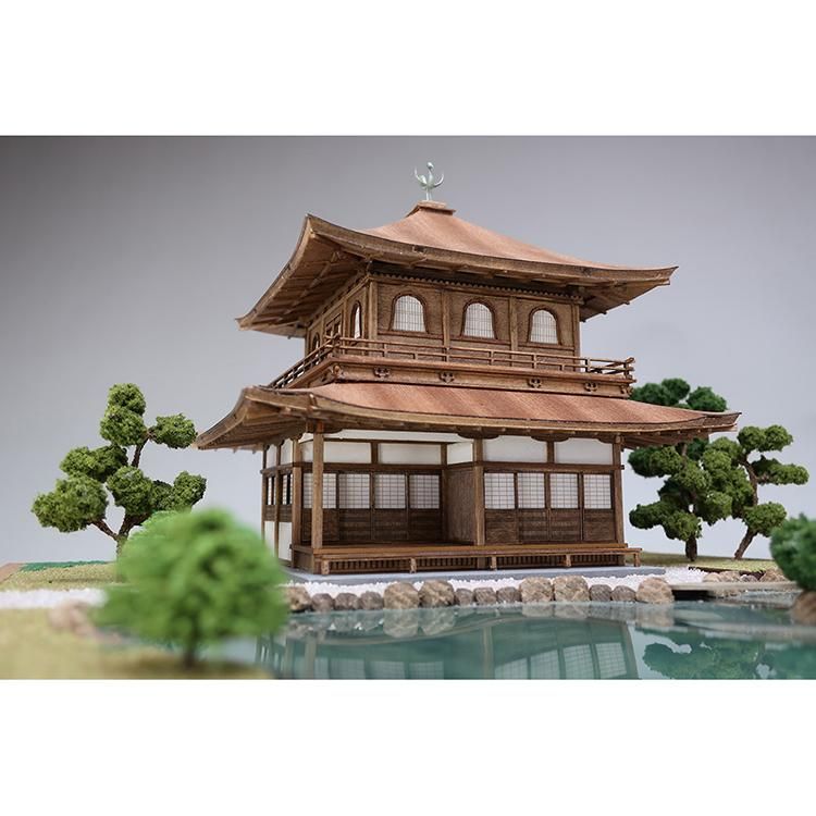 1/75 慈照寺 銀閣 - 【公式】ウッディジョーオンラインショップ 1/75 慈照寺 銀閣 - 【公式】ウッディジョーオンラインショップ