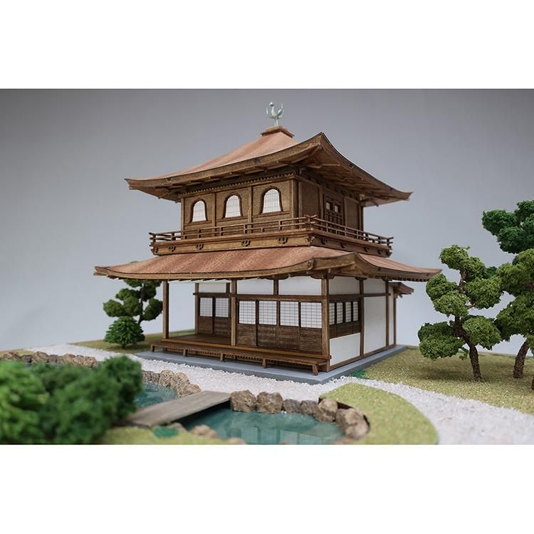 1/75 慈照寺 銀閣 - 【公式】ウッディジョーオンラインショップ 1/75 慈照寺 銀閣 - 【公式】ウッディジョーオンラインショップ
