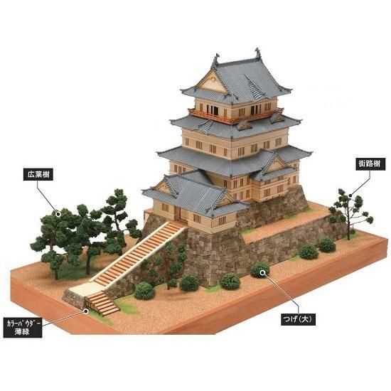 1/150 備中松山城 ジオラマ一式 - 【公式】ウッディジョー 1/150 備中松山城 ジオラマ一式 - 【公式】ウッディジョー