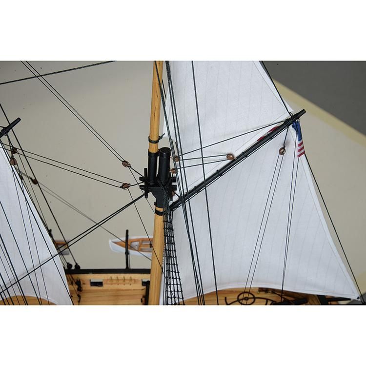 木製帆船模型 黒船 サスケハナ 展帆タイプ(1/120スケール・全長 木製帆船模型 黒船 サスケハナ 展帆タイプ(1/120スケール・全長