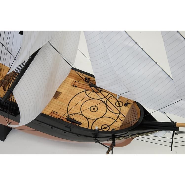 木製帆船模型 黒船 サスケハナ 展帆タイプ(1/120スケール・全長 木製帆船模型 黒船 サスケハナ 展帆タイプ(1/120スケール・全長