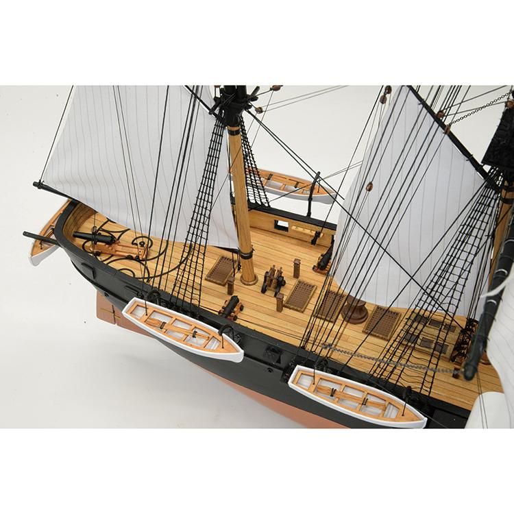 木製帆船模型 黒船 サスケハナ 展帆タイプ(1/120スケール・全長 木製帆船模型 黒船 サスケハナ 展帆タイプ(1/120スケール・全長