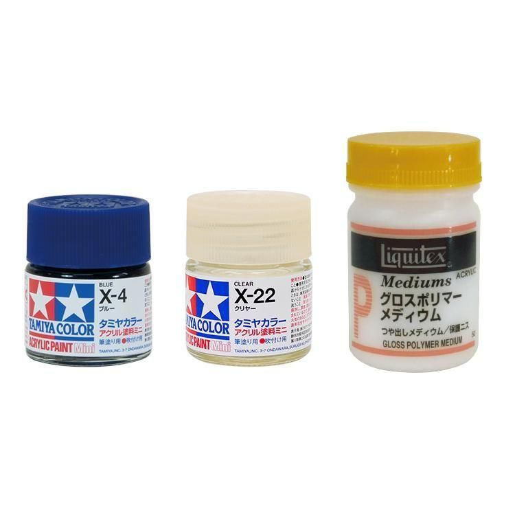 品質は非常に良い 1/150 【公式】ウッディジョー - お堀用塗料セット 松本城 模型製作用品
