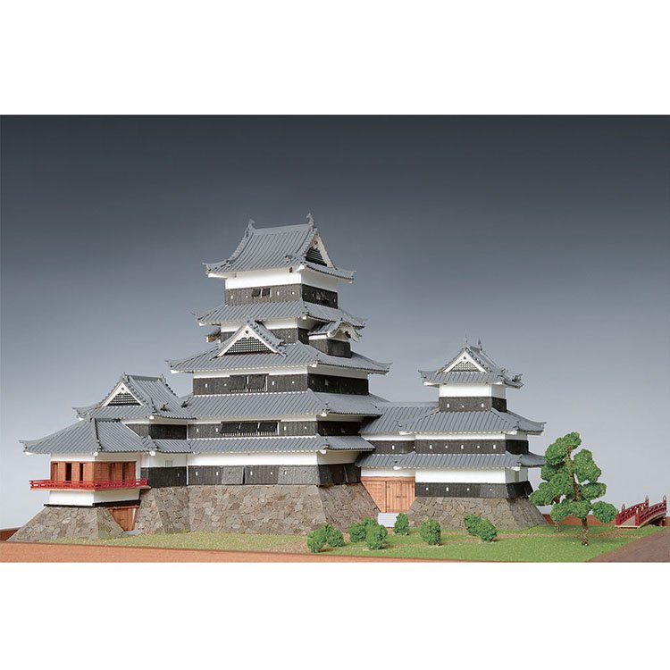 高級ブランド ウッディジョー 150 清水寺 本堂 舞台 木製建築模型 組立キット