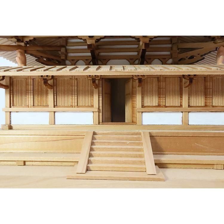1/50 法起寺三重塔 完成品 - 【公式】ウッディジョーオンライン 1/50 法起寺三重塔 完成品 - 【公式】ウッディジョーオンライン