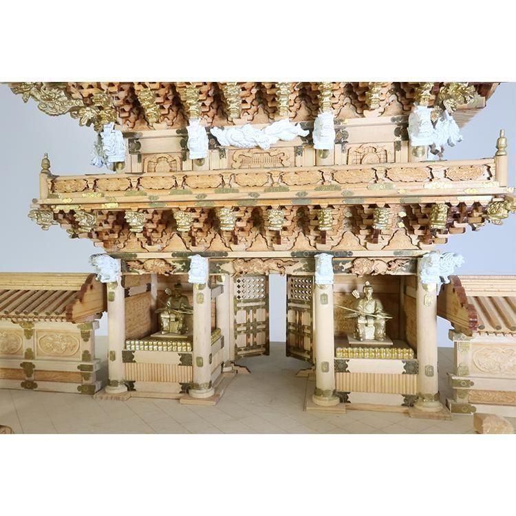 Amazon | ウッディジョー 1/50 日光東照宮 陽明門 木製模型