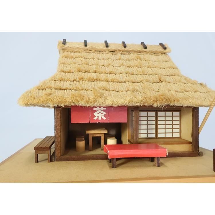 ミニ建築 No.3 里の茶屋 完成品 - 【公式】ウッディジョー ミニ建築 No.3 里の茶屋 完成品 - 【公式】ウッディジョー