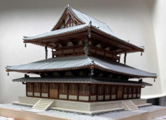 1/150 法隆寺 大講堂 - 【公式】ウッディジョーオンラインショップ 1/150 法隆寺 大講堂 - 【公式】ウッディジョーオンラインショップ