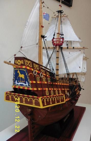木製帆船模型 ゴールデンハインド(1/50スケール・全長 740mm 木製帆船模型 ゴールデンハインド(1/50スケール・全長 740mm