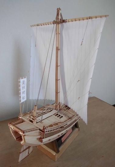 木製和船模型 菱垣廻船 (ひがきかいせん)(1/72スケール・全長 木製和船模型 菱垣廻船 (ひがきかいせん)(1/72スケール・全長