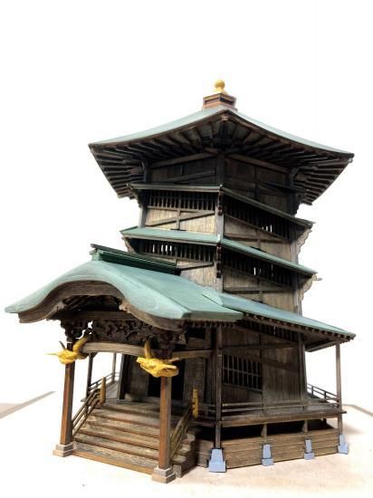 1/75 鹿苑寺 金閣 (白木造り) - 【公式】ウッディジョー 1/75 鹿苑寺 金閣 (白木造り) - 【公式】ウッディジョー