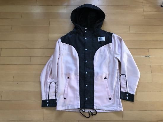 ウエスタン風マウンテンパーカー 黒 ピンク 柳家商店 Psycho Store Tokyo ウエスタン風マウンテンパーカー 黒 ピンク 柳家商店 Psycho Store Tokyo