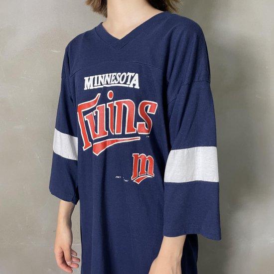 ●古着 MLB 野球 メジャーリーグ Tシャツ - 古着屋utsuroi