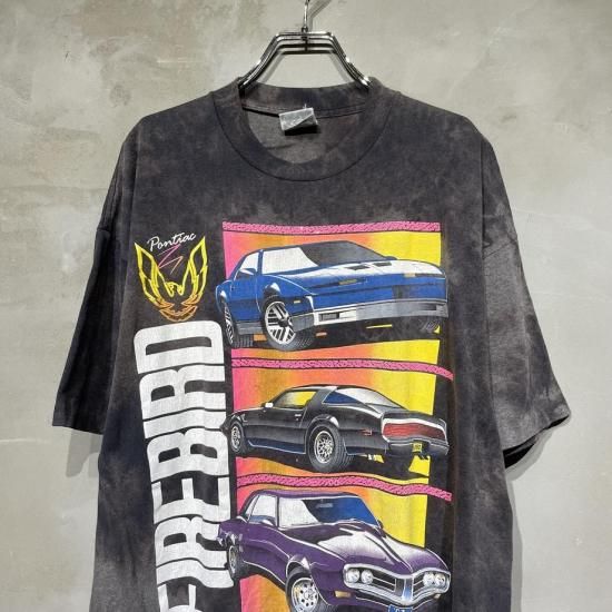古着 タイダイ Racing レーシング 車 Tシャツ - 古着屋utsuroi