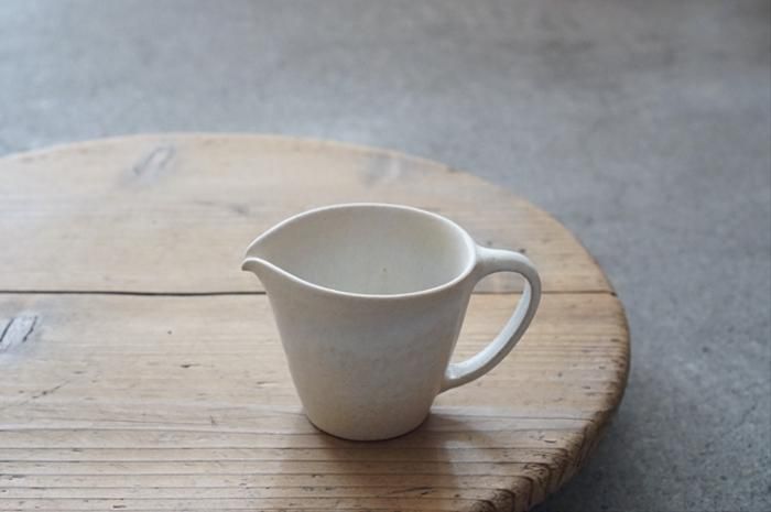 作家もの 片口ピッチャー十字形ハンドル 片口、ピッチャー - 作家もの