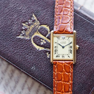 1990's must de CARTIER TANK ivory