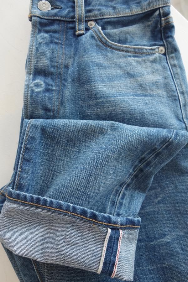 【美品】オーディナリーフィッツ アンクルデニム 3year 加工デニム ORDINARY FITS】オーディナリーフィッツ 5P ANKLE DENIM