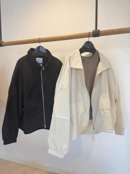 KHA:KI     STAND COLLAR JACKET
