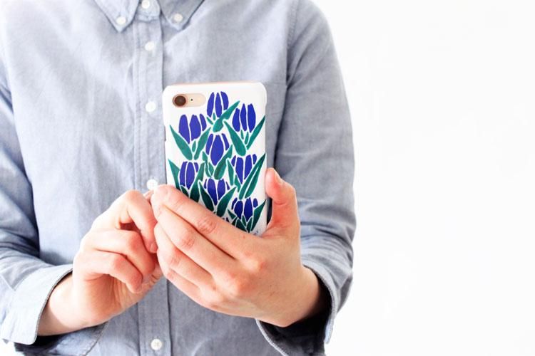 iPhoneケース「my favorite リンドウ」 - ヒシガタ文庫 iPhoneケース「my favorite リンドウ」 - ヒシガタ文庫