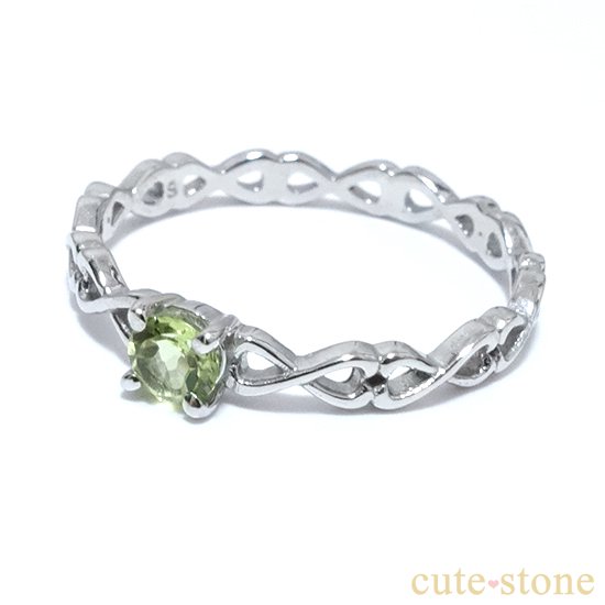 ペリドットの指輪(silver) - cute stone -
