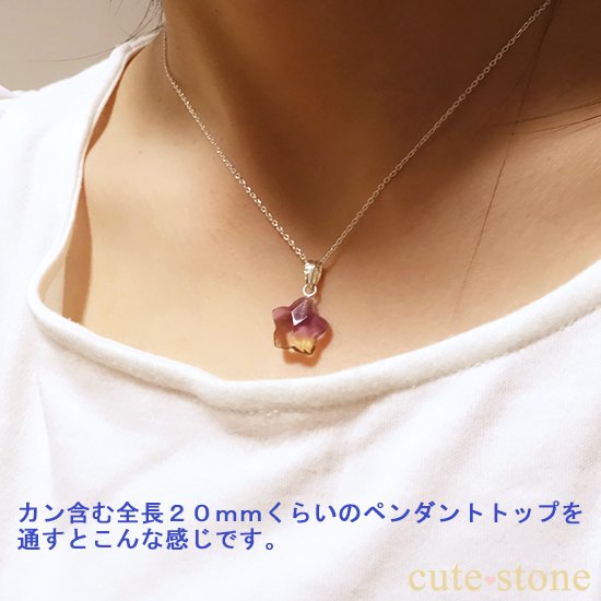 ꥢ silver925ʥ٥ͥ ܥå40cmμ̿2 cute stone